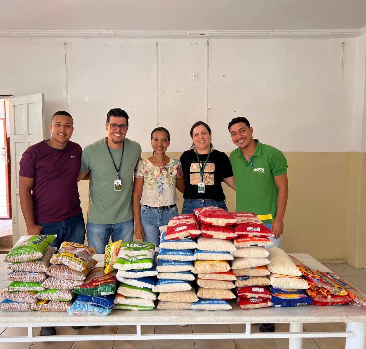 Esporte e solidariedade garantem meia tonelada de alimentos para instituições de Valença